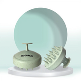 Scalp massaging shampoo brush - Green